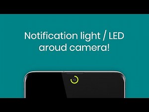 Notification light / LED for Galaxy S20 / NOTE20 / S10 / A71 - aodNotify