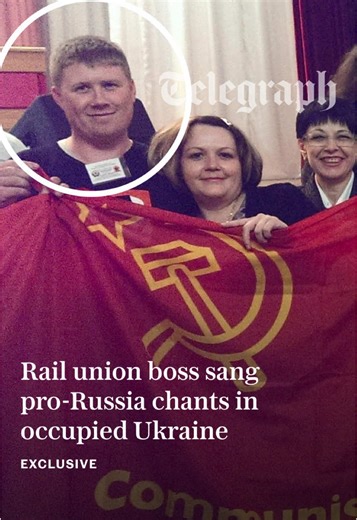 RMT Leader's Controversial Visit to Occupied Ukraine