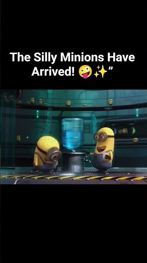 🤣 Say hello to the Minions! 🍌✨ Watch their first hilarious entrance that started it all! 💛 #Minions