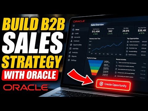 How to Build a B2B Sales Strategy with Oracle - Step By Step