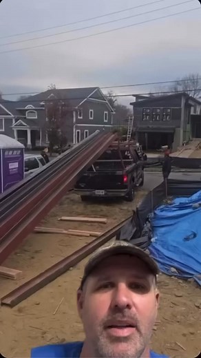 82K views · 153 reactions | Unloading a truck the ‘RIGHT’ Way #trucks #contractor #toolsinaction | Conor Ward | Facebook