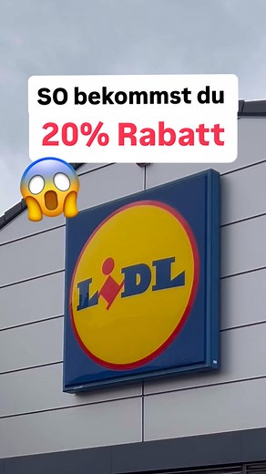 56K views · 182 reactions | Lidl-Hack: 20 % Rabatt sichern! ...