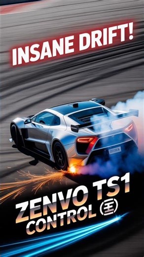 INSANE Zenvo TS1 Drift Control Takes Driving to the Next Level! 🚗💨