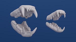 Fang-tastic Teeth Assets! - Adobe Substance 3D