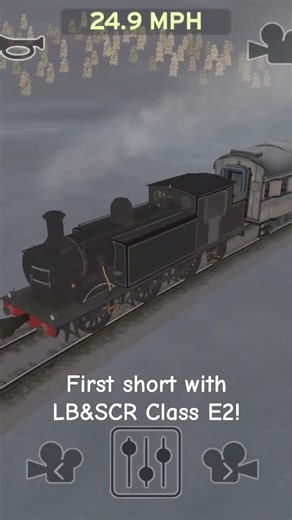 First short with LB&SCR Class E2! #shortsviral #trainandrailyardsimulatornewupdate
