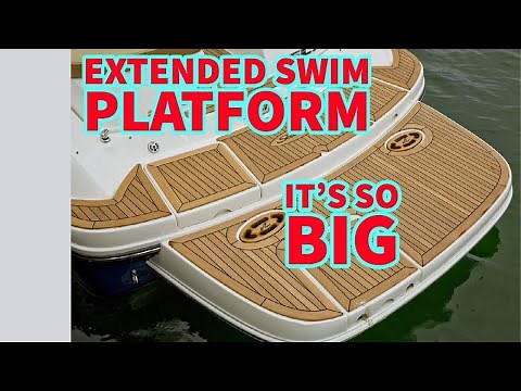Cobalt 292 Extended Swim Platform Installation