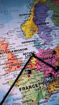 The complete world tour route