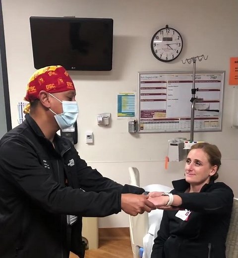 NIHSS left arm drift