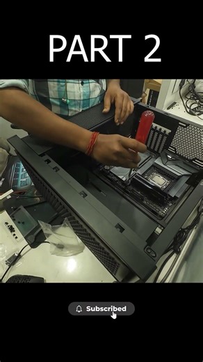 PC Assembly Starts Here PART 2 #pcbuild #tech #tutorial