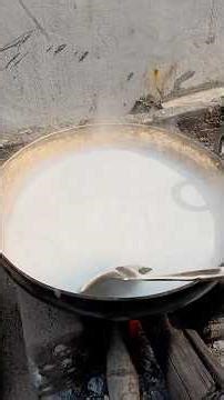 Mom tried to make palakova but it ended up as milk halwa.