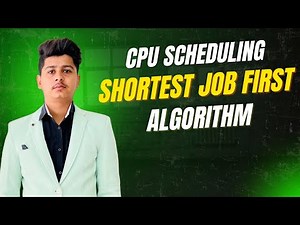 ✅ CPU Scheduling Algorithm | Non-Preemptive Shortest Job First (SJF) Explained with Example