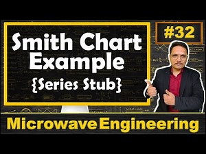 Smith Chart Example for Series Stub Impedance Matching