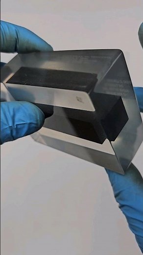 WORLD'S FIRST NUCLEAR REACTOR: Graphite from Chicago Pile-1 MANHATTAN PROJECT #physics #history #ww2