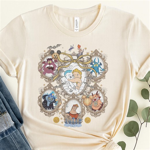 Disney Hercules Retro Coquette Shirt, Halloween Hercules Tee 1997, Hades Shirt, Vintage Hercules Megara Hades Tee,family Vacation Tee NGUX05 - Etsy