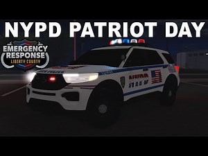 NYPD September 11 Patriot Day Livery | Emergency Response Liberty County