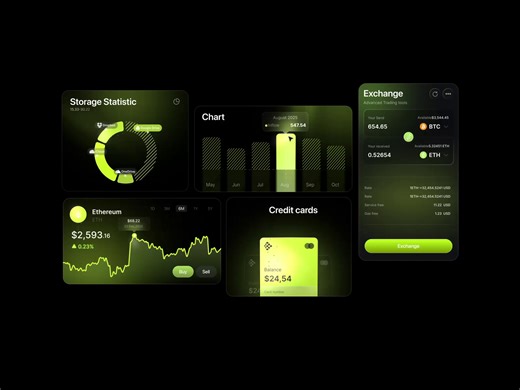 payment dashboard web ui design