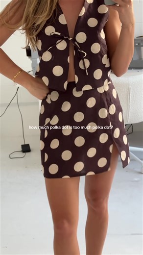 Sew a Matching Polka Dot Set: Piper Top and Rachel Skirt