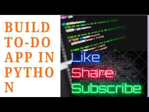 Python To-Do List App
