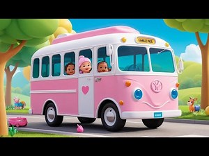 Funny Bus Ride Challenge 🚌👶 | Exciting Bus Adventure & Learning Song for Little Explorers