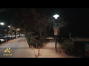 Relaxing Night Walk in Amsterdam-West • 4K ASMR