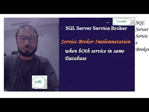 Implement of SQL Server Service Broker Application when all object in one Database.