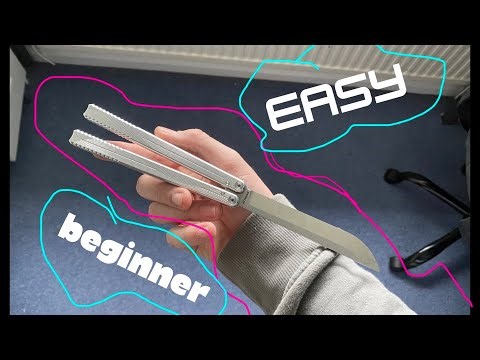 Easy beginner balisong combo