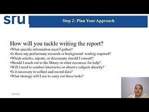 Report writing
