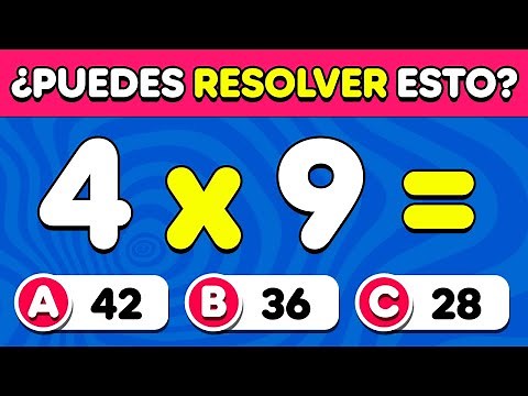 Math Test! ✖️🤓➗ Are You Good with Numbers? 🧠 Easy, Medium, Hard