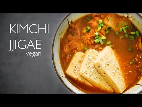Vegan Kimchi Jjigae Recipe | How to make Spicy Korean Tofu Stew