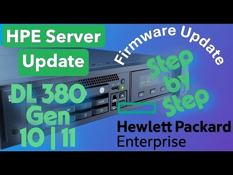 HPE DL380 Gen10 Gen11 Firmware Update Step by Step Guide for Beginners #hpe #hardware #firmware