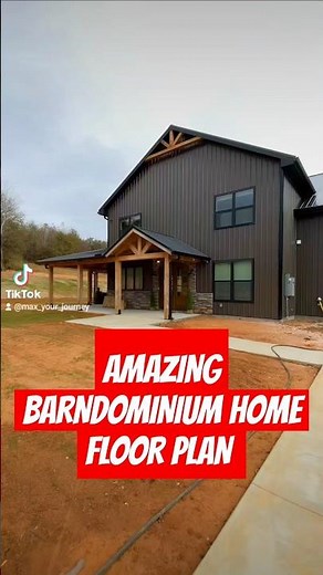 "Stunning Barndominium Tour: Unique Floor Plan & Dream Home Features!"