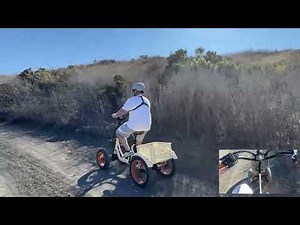4 Wheel EBike Can Go Off Road & On Pavement! This 4 Wheel Electric Bike is INSANE!