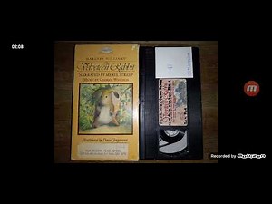 Opening & Closing to Rabbit Ears: The Velveteen Rabbit 1985 VHS [True HQ]