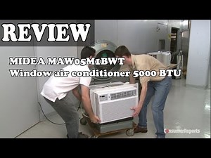 MIDEA MAW05M1BWT Window air conditioner 5000 BTU with Mechanical Controls - Review 2020