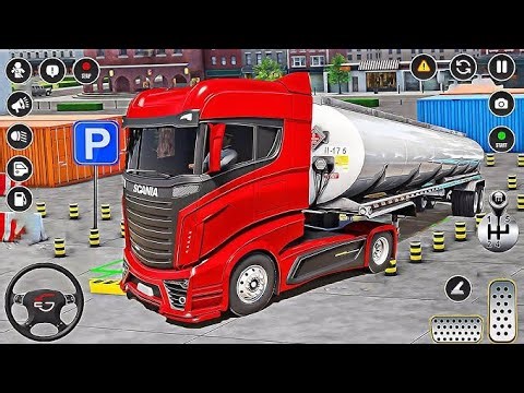 Oil Tanker Truck Simulator Gameplay | Real Truck Driving | Fuel Transport Mission Android