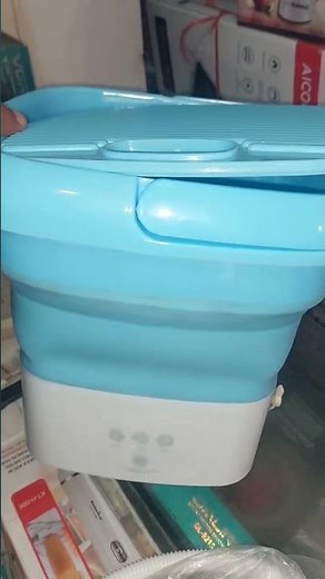 Folding Washing Machine | Portable Mini Washer for Travel & Home