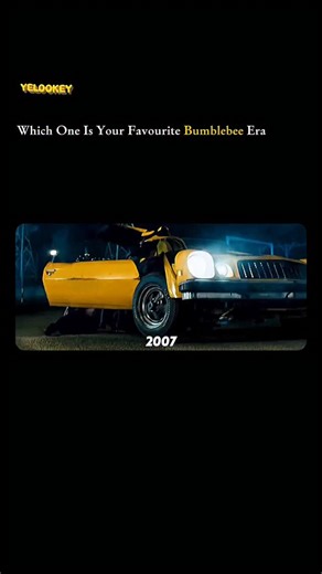 yelookey on Instagram: "🐝 The Art of the Shift: Evolution of Bumblebee From a "piece of junk" Camaro to a Cybertronian war hero—nobody does it like Bee. 🟡🏎️ Bumblebee’s transformations aren't just mechanical shifts; they are personality traits. For nearly two decades, we’ve watched his "T-Cog" work overtime, and the tech behind it has only gotten more insane. 🛠️ The Transformation Journey: The 2007 Classic: Remember that first mid-tunnel transformation? The sound of shifting gears and the cl