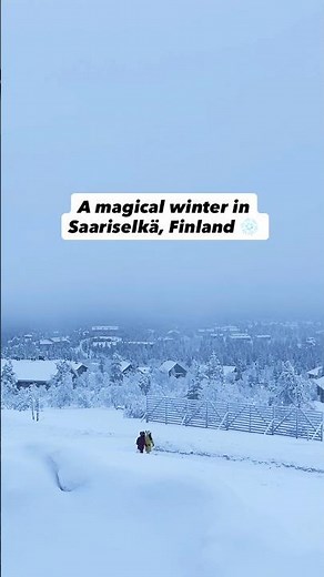 Saariselka Winter Wonderland in Lapland Finland | Saariselka Magical Resort Village in Finland