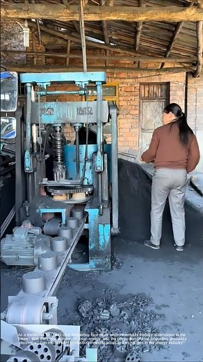Briquette production process - good tools and machinery make work more efficient