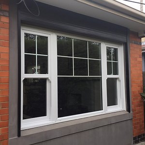 [Hot Item] Manufacturer Anti-Thief Tempered Glass UPVC/Vinyl Double Hung Sash Window for Commercial Building
