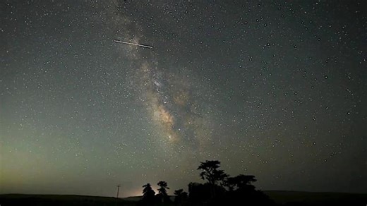 Eta Aquariids meteor shower lights up California skies in dazzling display