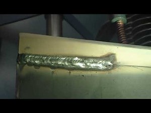 Stick welding SMAW 7018 overhead fillets