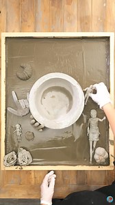 24K views · 57 reactions | Creating an original interior object from cement!勞 #shorts | 5-Year Crafts | Facebook