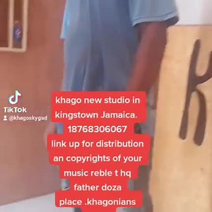 2.9K views · 73 reactions | khago new studio in kingstown Jamaica. 18768306067 link up for distribution an copyrights of your music reble t hq father doza place .khagonians home | Khago | Facebook