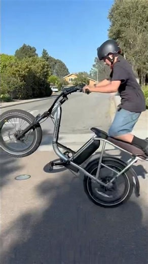 First switch over rad runner e-bike combos #edit #radpowerbikes #wheelie #combo #surron #workhard