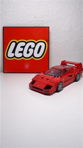 #LEGO - #Ferrari F40 #Supercar (Speed Champions) ‪@LEGO‬