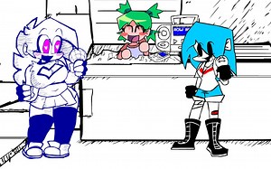 fnf 一只喜欢gf的sky模组 NuSky Mod+ Skyverse Demo全流程