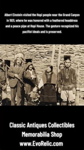 Albert Einstein Visits Hopi People
