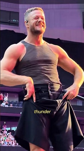 THUNDER - IMAGINE DRAGONS LIVE CONCERT || Thunder Lyrics #imaginedragons #thunder