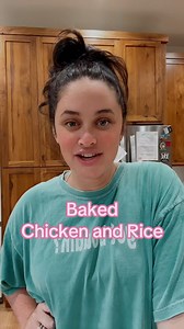 489K views · 11K reactions | Baked chicken and rice! I will put the full recipe grocery list in the comments! ♥️ #chickenrecipes #rice | Cookingwithambernicole | Facebook